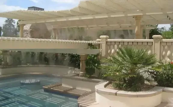 outdoor misting system