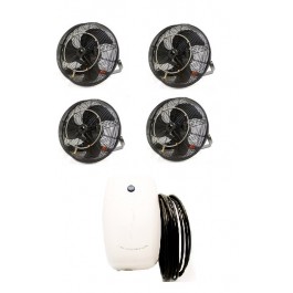 Misting Fan System With 150 PSI Pump