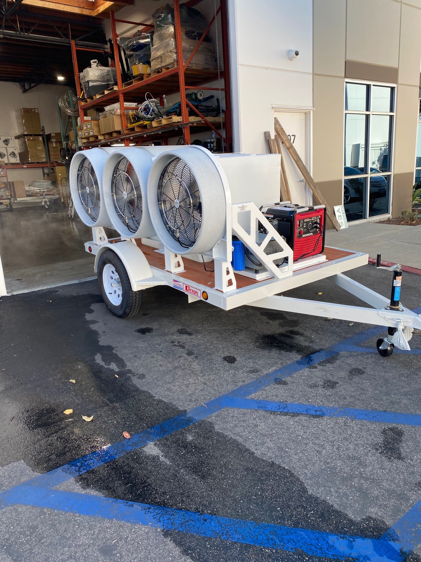 Mobile 3- Self Contained Cooling Trailer - Image 2