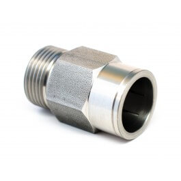 Push Lock Male Adapter 1/2" Tube x 1/2" MNPT