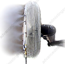 24" Non-Oscillating 6 Nozzle Misting Fan