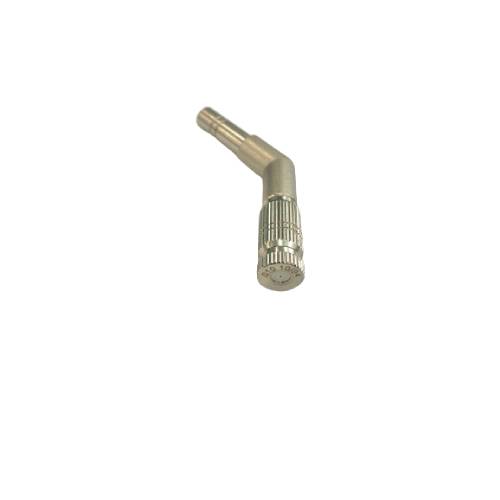 Nozzle Adapter 45 Degree 1/4" Stud x 10/24 Thread