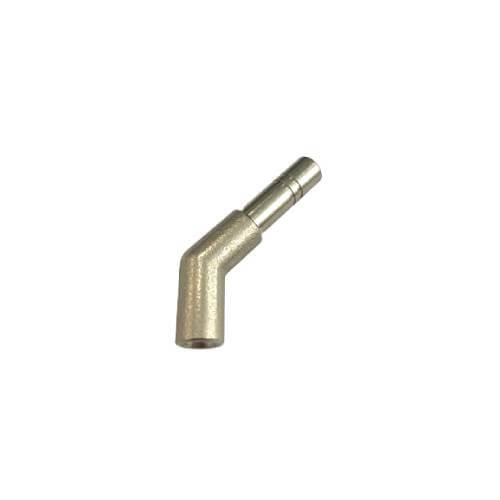 Nozzle Adapter 45 Degree 1/4" Stud x 10/24 Thread - Image 2
