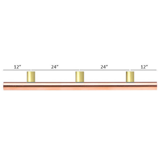 3/8" High Pressure Copper Prefabricated Tubing - Image 2
