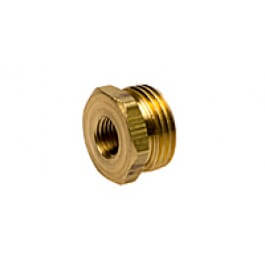 Garden Hose Adapter 3/4" MGHT x 1/4" FNPT