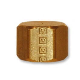 Brass Cap 3/8"