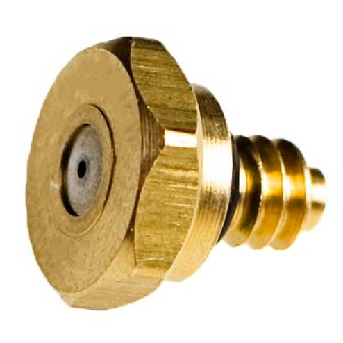 Replacement Head Only Brass Hex Style Nozzles 10/24