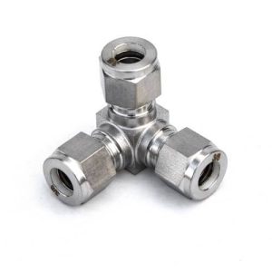 Heavy Duty Stainless Corner Tee 3/8"