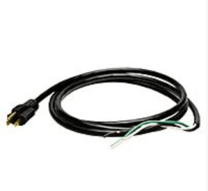 Power Cord 12/3 SJTW 5-15 Plug