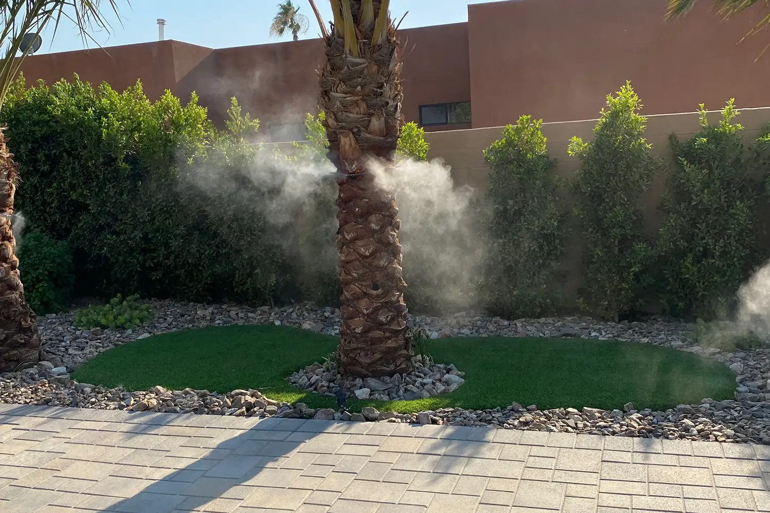 backyard misting kit from Advanced Misting Systems