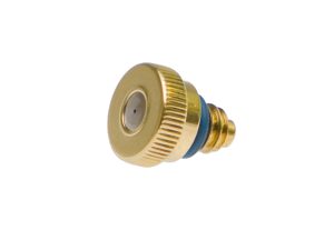 High Pressure, Brass, Standard Button Round Nozzle 10/24